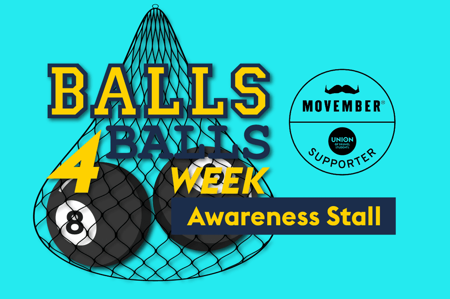Men's Health Month x Balls 4 Balls Week: Awareness Stall #Movember